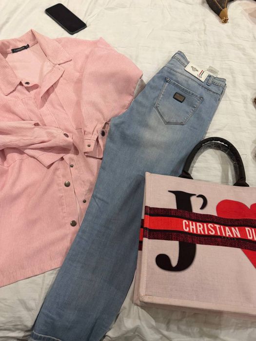 Гуччи джинс, рубашка