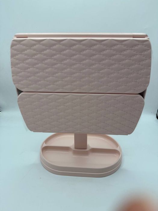 Зеркало косметическое для макияжа с увеличением с led подсветкой