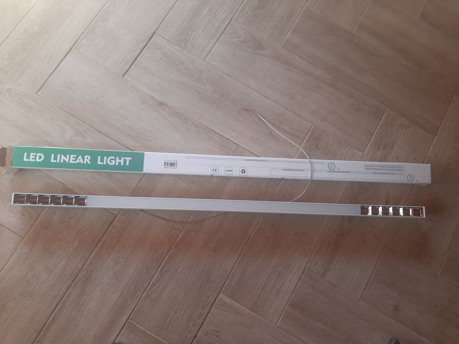 Corp liniar LED, alb, 6500K, 120cm
