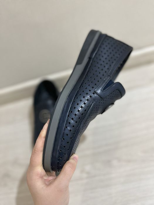 Мокасины мужские Etor синие