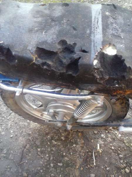 HONDA CB125 2T нa чaсти