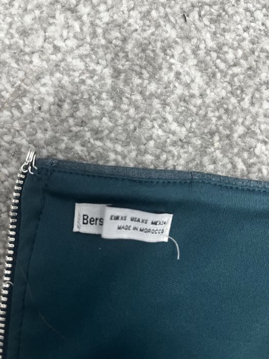 Top navy blue Bershka