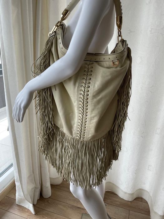 Versace кожена чанта