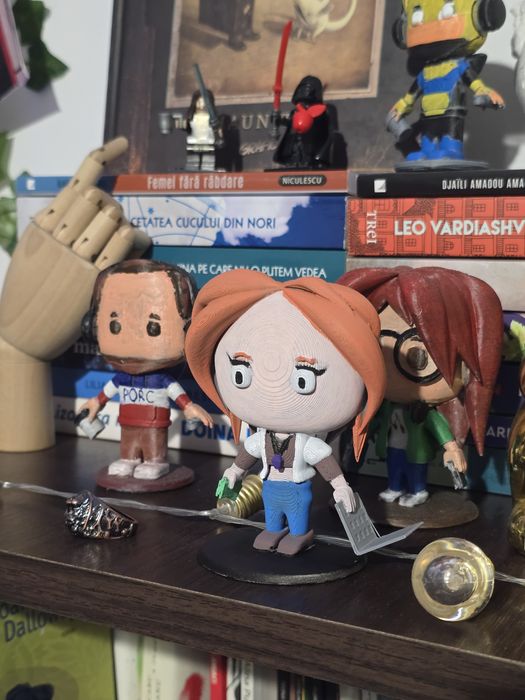 Cadou Personalizat: Figurină Unicată 3D perfecte pentru zi de naștere, aniversare, botez, nuntă, Crăciun, secret Santa