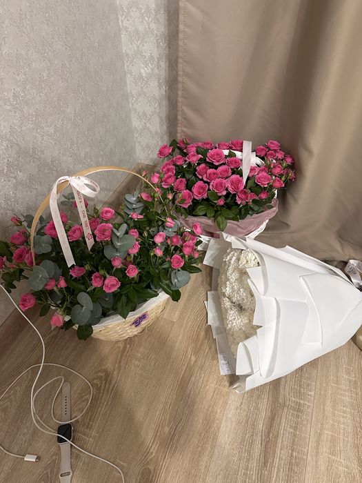 Красивые свежие букеты