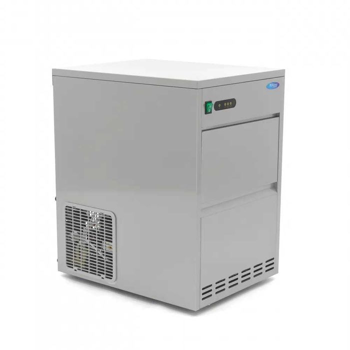 Ледогенератор за 45кг лед за 24 часа-водно охлаждане-съхранение до 7кг