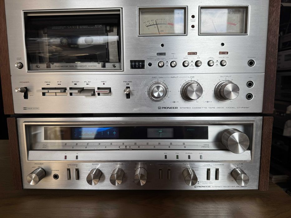 Pioneer SX-3600 si Pioneer CT-F 9191