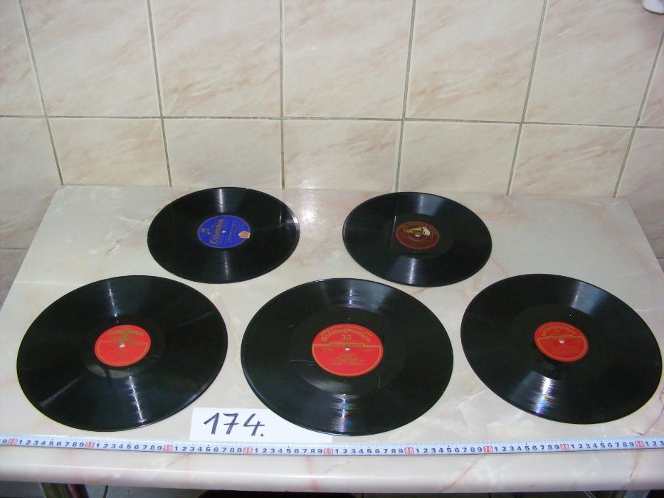 Plăci ebonită (cod 174)