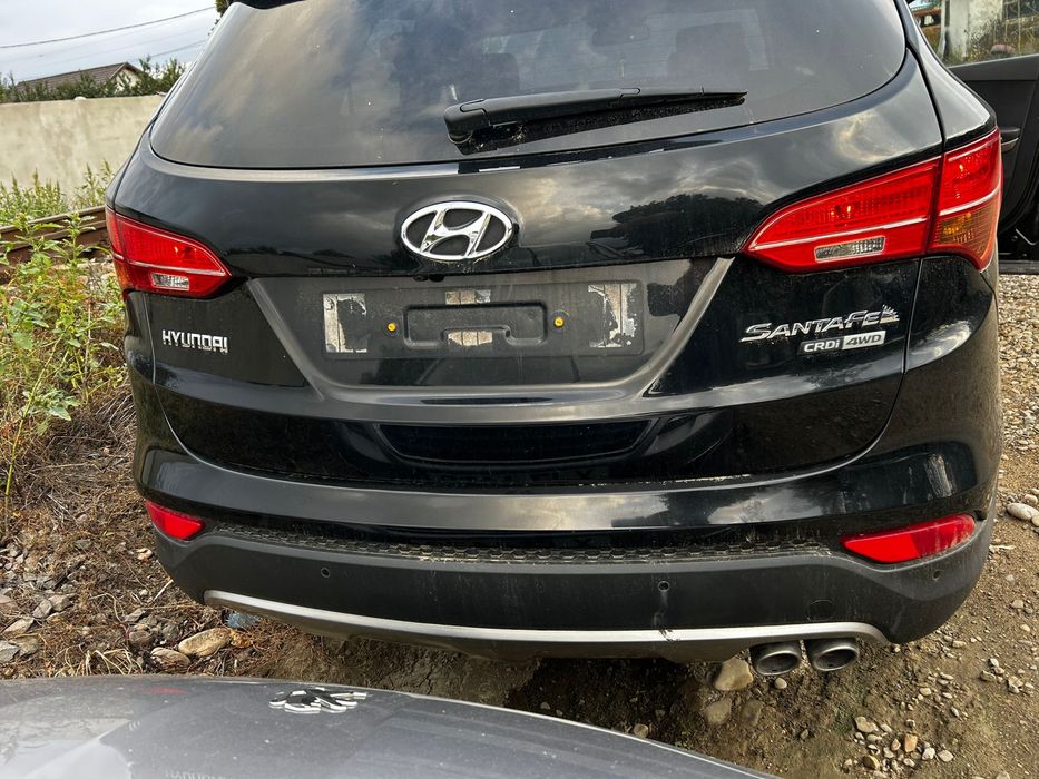 Bară spate completă Hyundai Santa Fe 2013