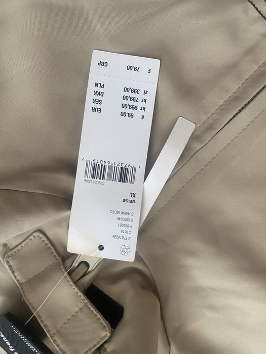 iets frans... Beige Hawk Woven Motocross Jacket