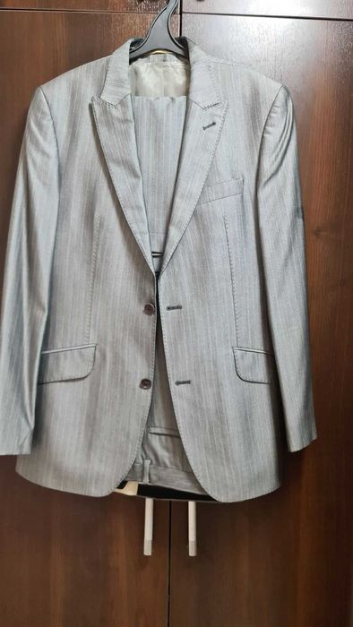 Брючный костюм(шерсть-шелк)