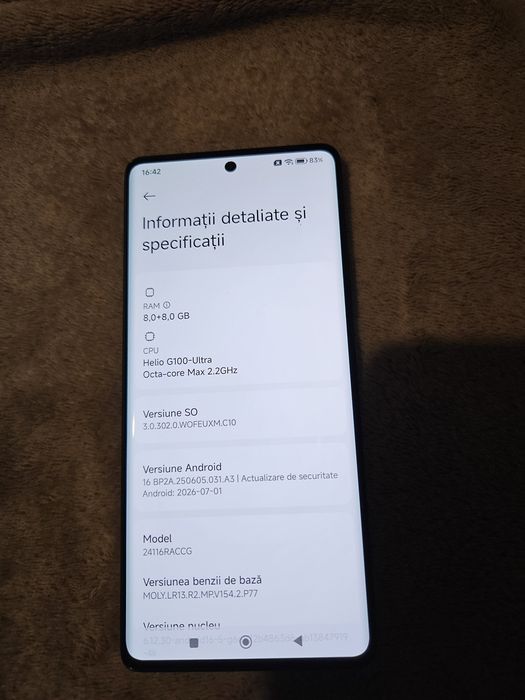 Vând schimb Redmi note 14 pro
