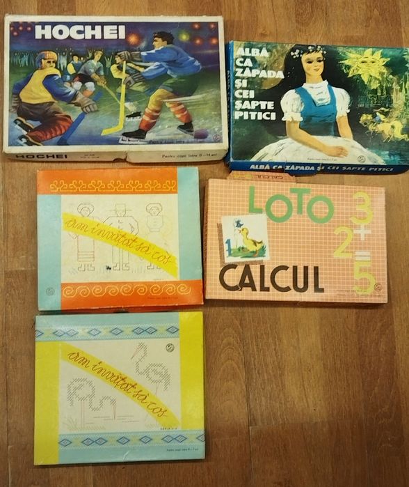 Lot 5 jocuri comuniste II