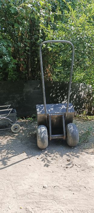 Продам телег с большими колёсами