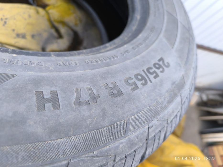 Шины летние 265/65/17