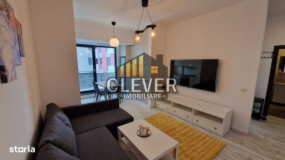 Prima inchiriere 2 camere, mobilat utilat , parcare , 7 min metrou Tec
