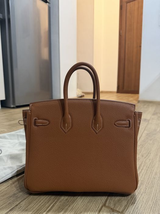 Hermes Birkin 25 Togo Gold