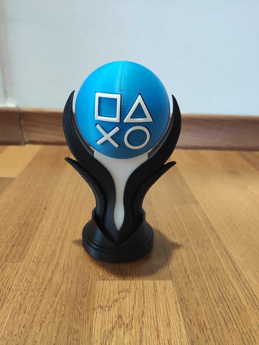 Printare 3D si Modele 3D PS5 Platinum Trophy