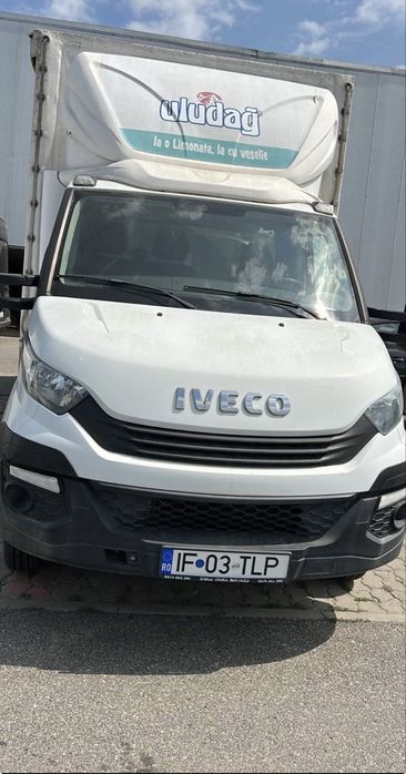 Iveco Daily 3.5t Prelată (Se conduce cu Cat. B) – An 11/2017 – 135.000 km – Fără accident