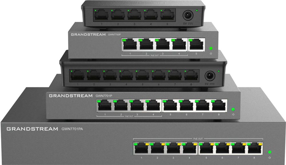 GWN7701PA L2 PoE Коммутатор Grandstream Switch