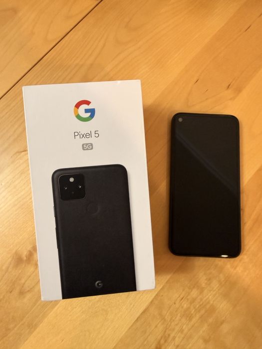 Google pixel 5 128gb black 5g