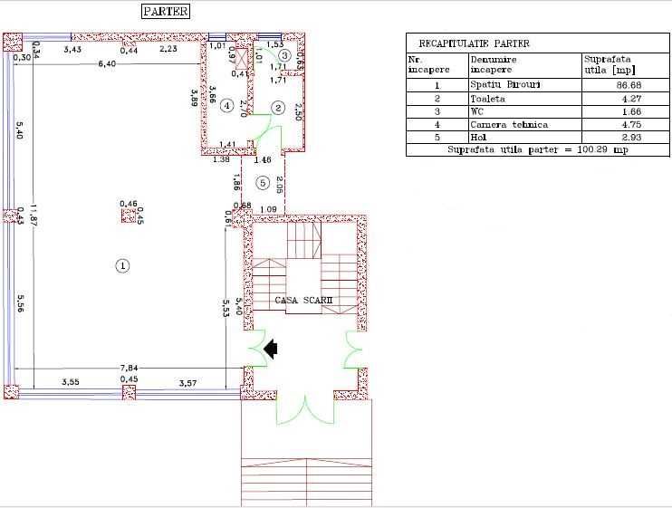 Spatiu comercial Pipera, parter, stradal