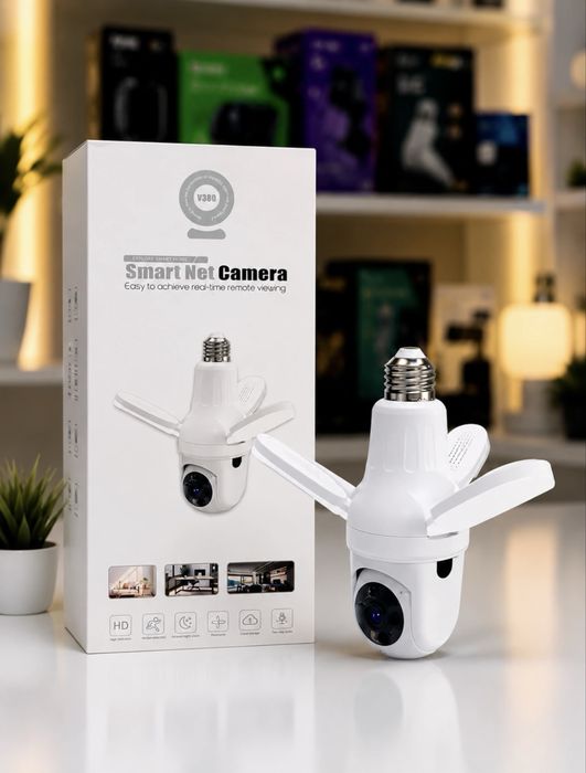 Lampochka WiFi Kamera, 360° Smart WiFi Camera Full HD