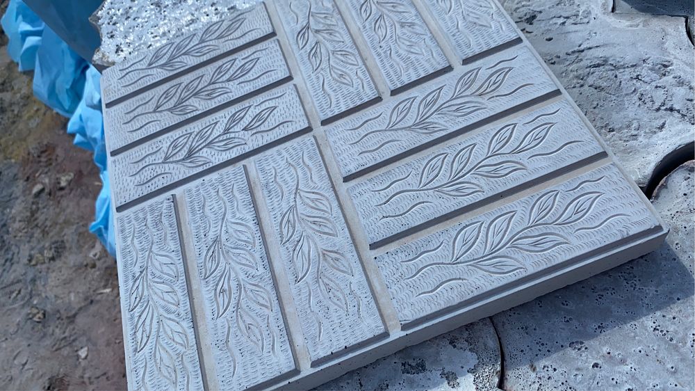 Брусчатка,  тротуарная плитка, паребрик