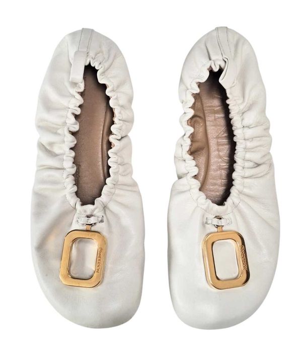 JW Anderson балеринки от естествена кожа