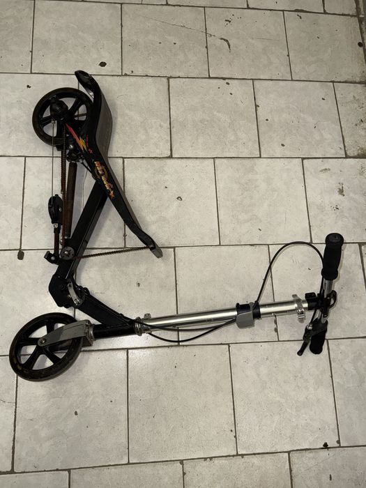 Самокат необычный!