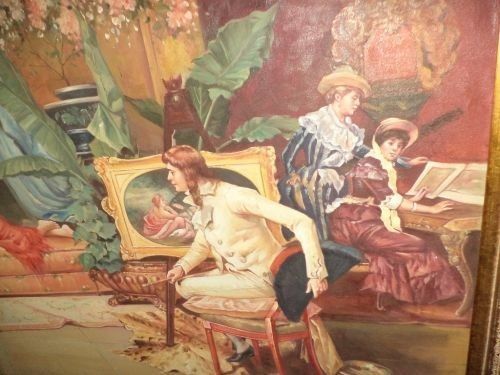 Tablou Ulei pe panza o lucrare deosebita de dimensiuni impresionante