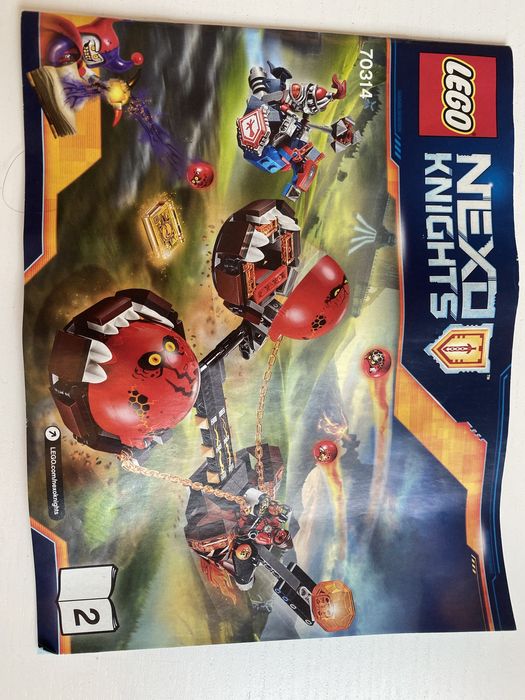 set Lego Nexo knights 70314