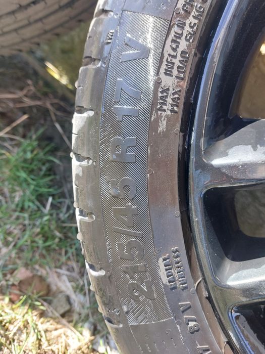Roți, jante+anvelope R17