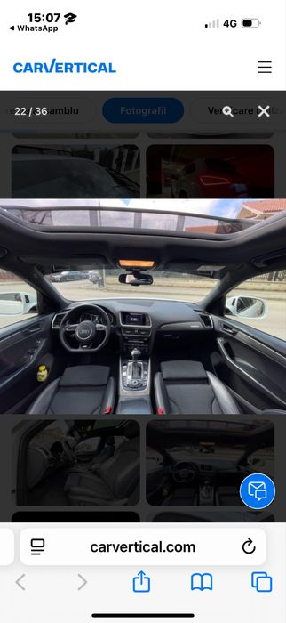 Audi Q5 S-Line 2.0 190 CP 2016 Euro 6 Quattro