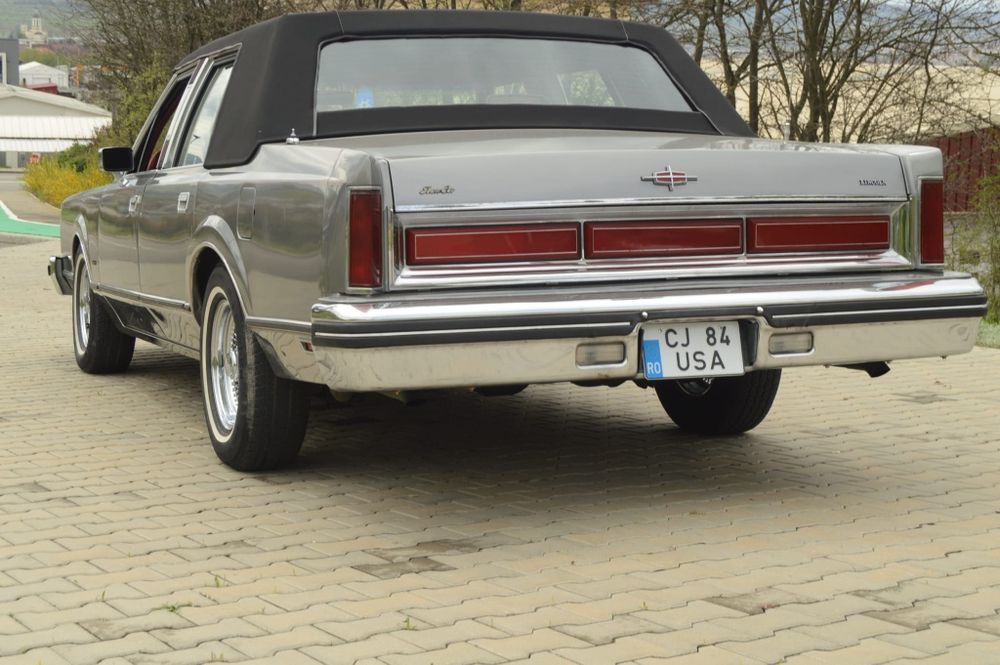 Lincoln Town Car  atestat retro