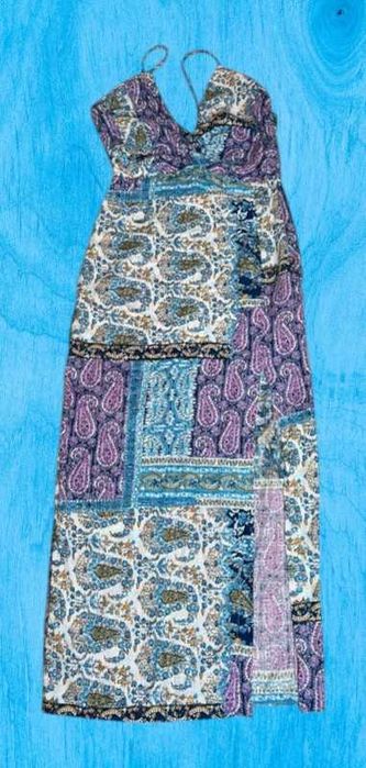 Rochie mozaic Zara patchwork S/M