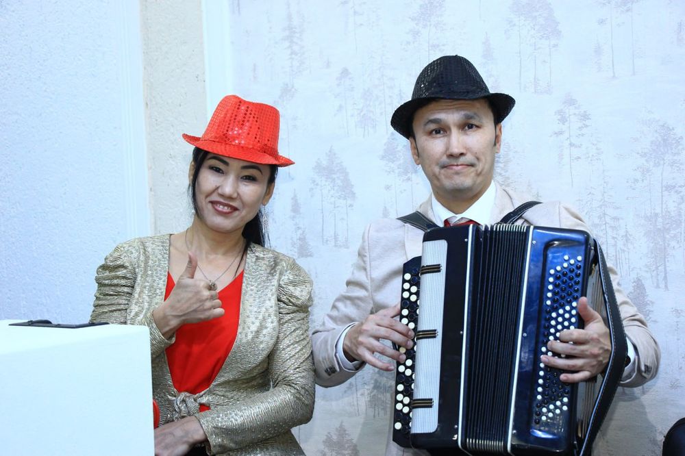 Баян+домбыра+гитара+тамада