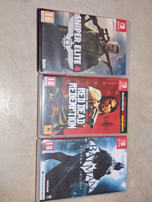 Продавам 11 игри за Nintendo Switch