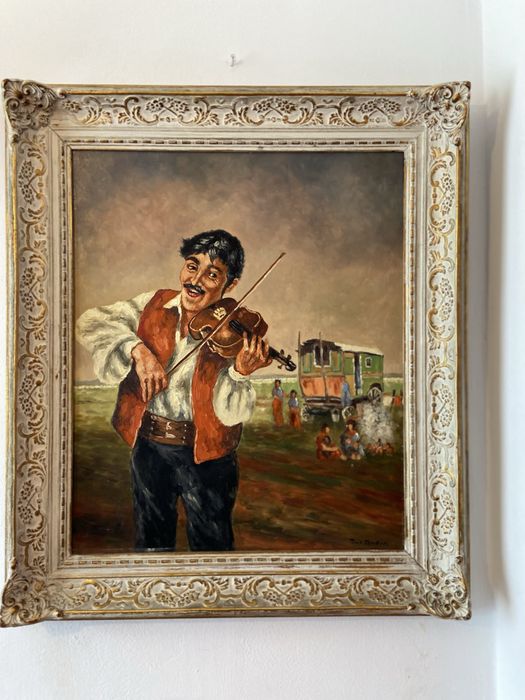 Tablou , ulei pe panza -78/68 cm