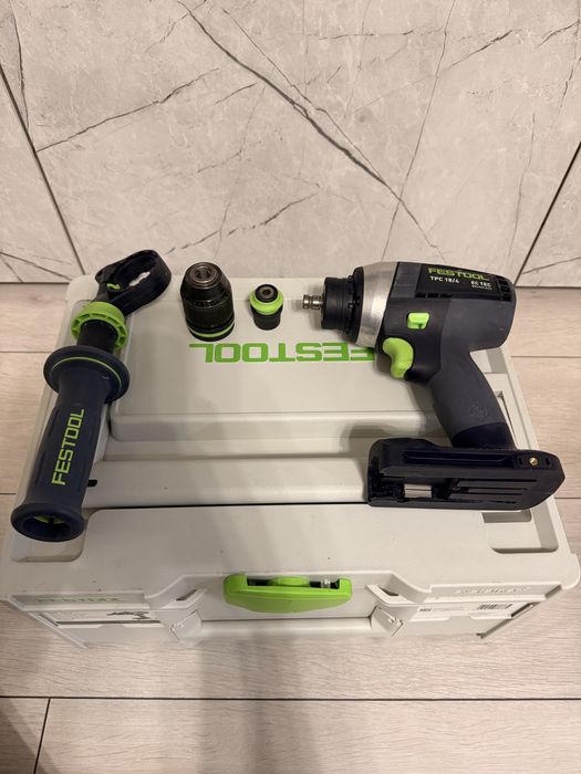 Продавам винтоверт Festool tpc 18/4 4 скоростен