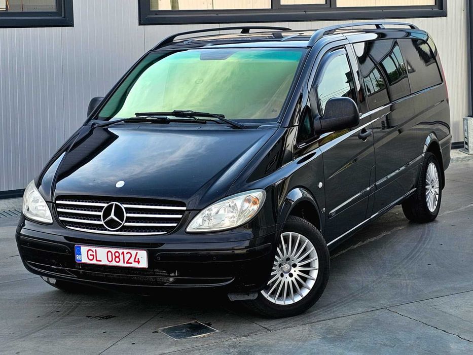 MERCEDES Vito 120 Mixt 2009 Autoutilitara N1 6 locuri+marfa 3.0CDi 204 CP E4 CutieAut clima piele navi, recent adus