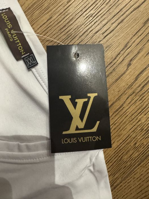 Tricou Alb Femei Louis Vouitton XXL