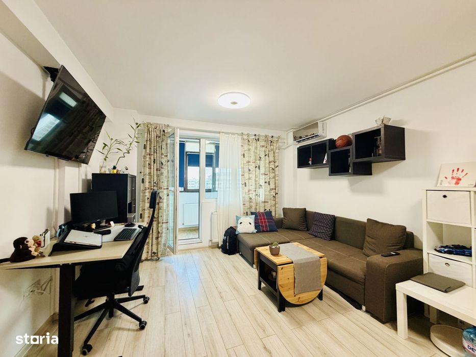 Apartament 2 camere, Str Tineretului Chiajna mobilat si utilat complet