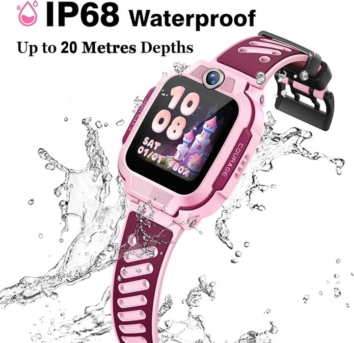 Смарт часовник, Immo, Watch Phone Z3, 4G LTE, водоустойчив IPX8