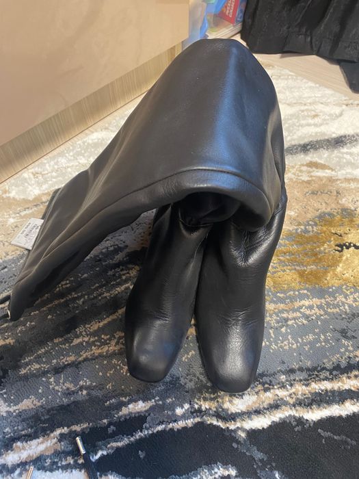 Cizme Zara piele naturala 100 lei