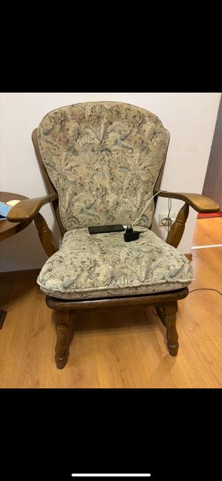 Set fotolii ai masa lemn masiv!