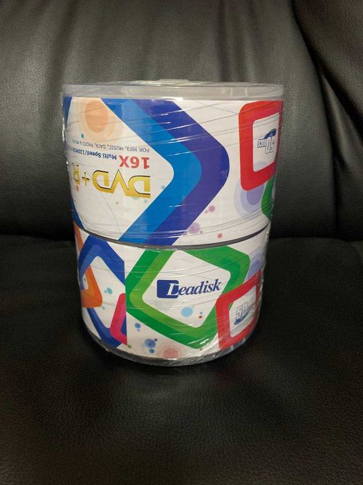 Продаю Диски DVD+R 50шт LeaDisk болванки