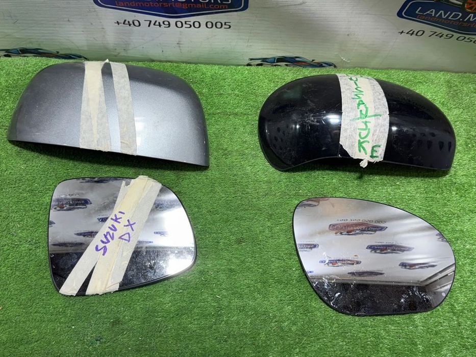 CARCASA OGLINDA (2 BUC.) + STICLA (2 BUC.) NISSAN JUKE 2010-2019 / SUZUKI SX4 2006-2013 /  COD OEM 3105-012 3105-012S-ZCD / 229402 / 3101-401 / Z29407