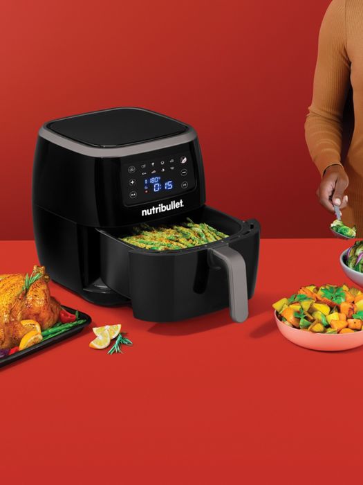 Аэрофритюрница Nutribullet XXL 7л — модель NBA071B, 1800Вт