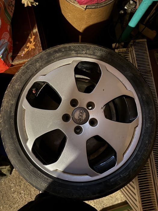 Jante Aluminiu 5x112 Audi A3 + Anvelope Vara